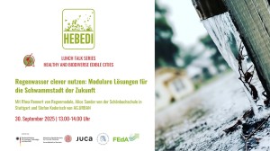Webinar: Healthy and Biodiverse Edible Cities | Lunch Talk #18 