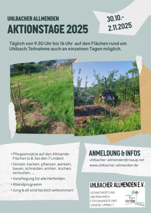 Aktionstage Uhlbacher Allmenden (Stuttgart)