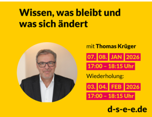 DSEEerklärt: Steuern und Gemeinnützigkeit. Wissen, was bleibt und was sich ändert