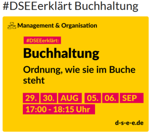 DSEE erklärt: Buchhaltung
