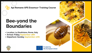 ERASMUS+ Seminar "Bee-yond Boundaries", 18. - 27. September in Italien