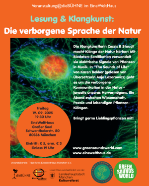 dieBÜHNE: Die verborgene Sprache der NaturNeue Veranstaltung